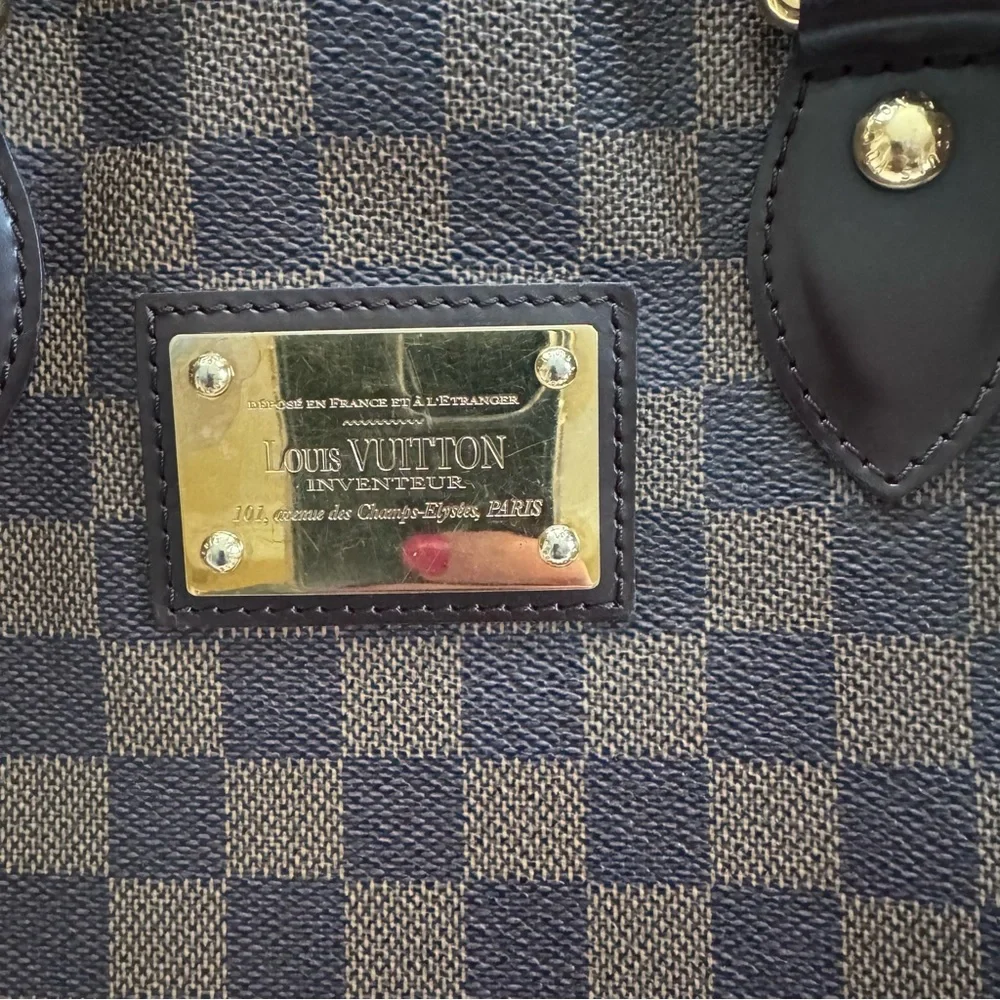 Louis Vuitton Damier Ebene Hempstead Tote Bag - Picture 2 of 9